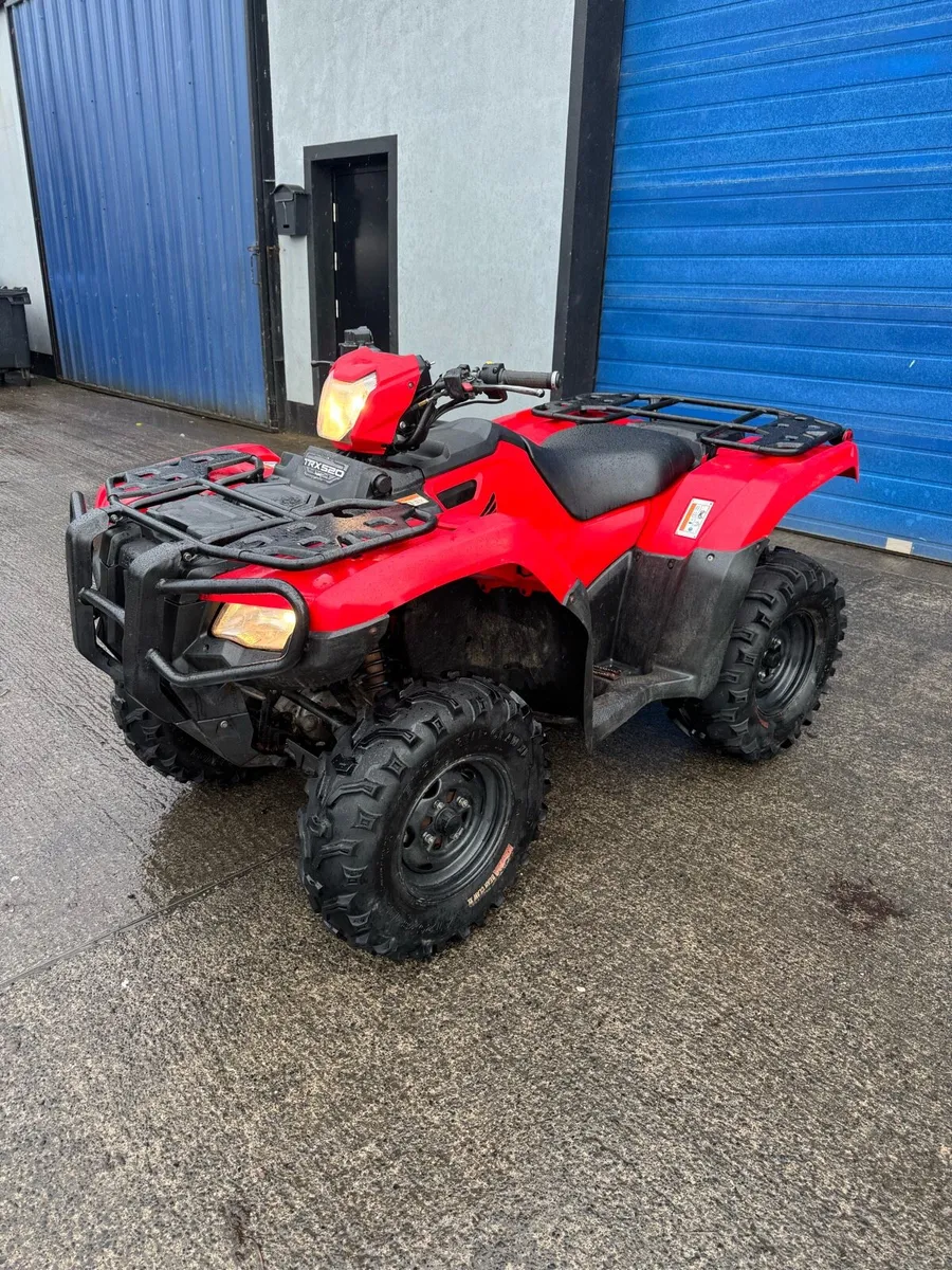 🔴2022 Honda 520 FM6, manual gears🔴 - Image 2