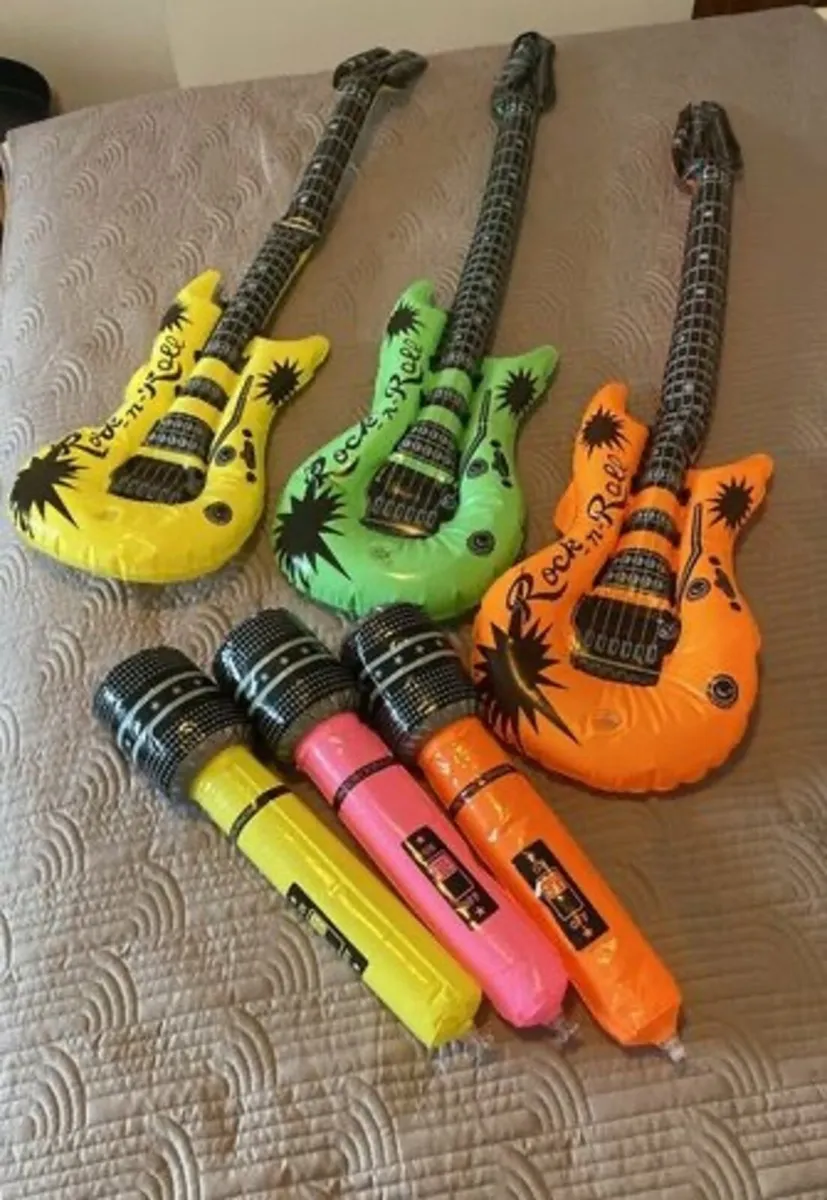 Inflatable Guitars and Microphones