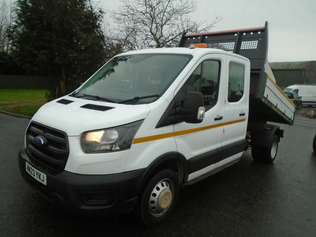 2023 Ford Transit 350 DOUBLECAB TIPPER 130HP TWINW - Image 3