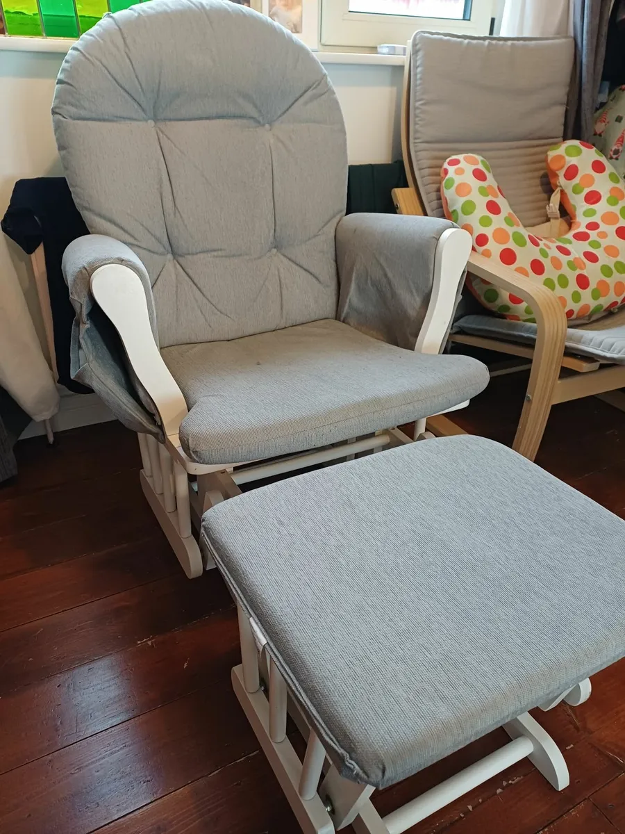 Babylo Rocking Chair & Footstool - Image 1