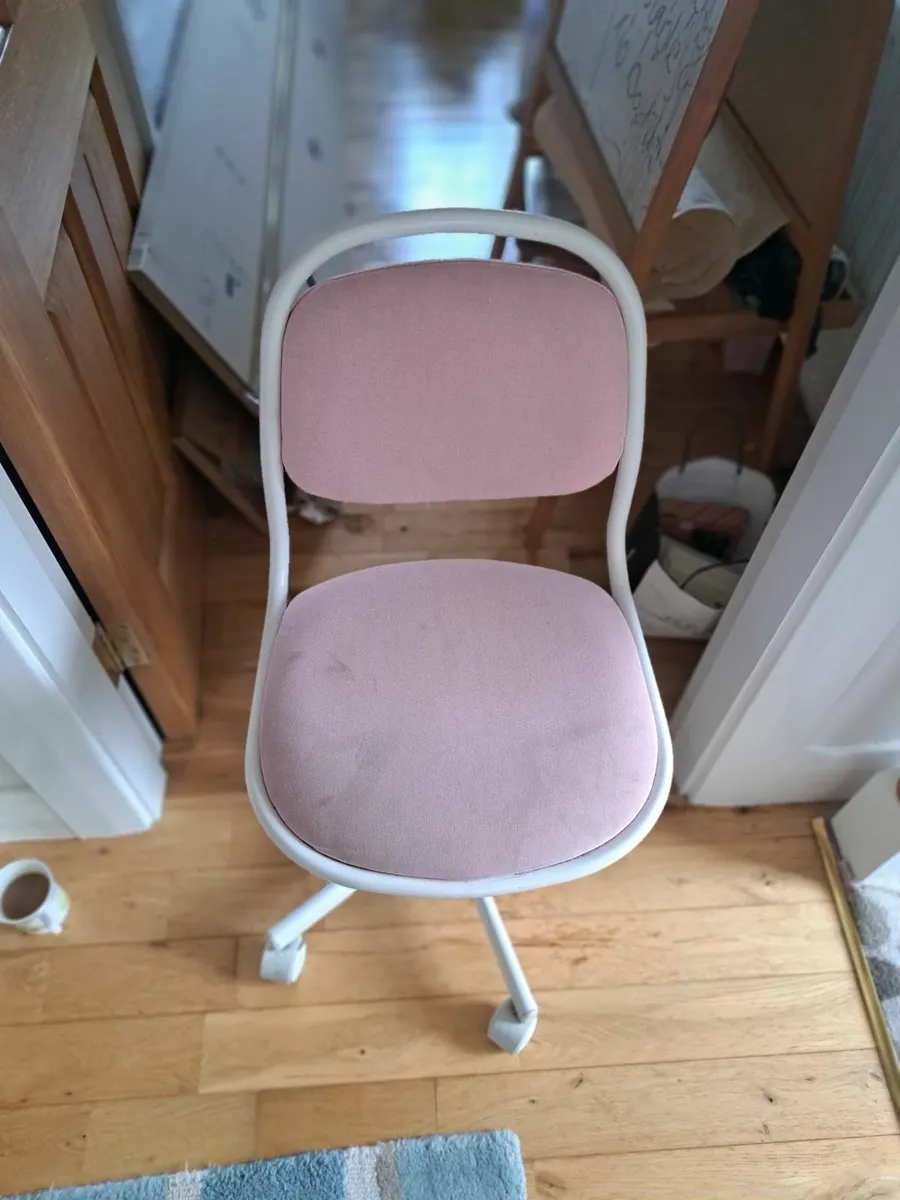 Ikea children's chair pink