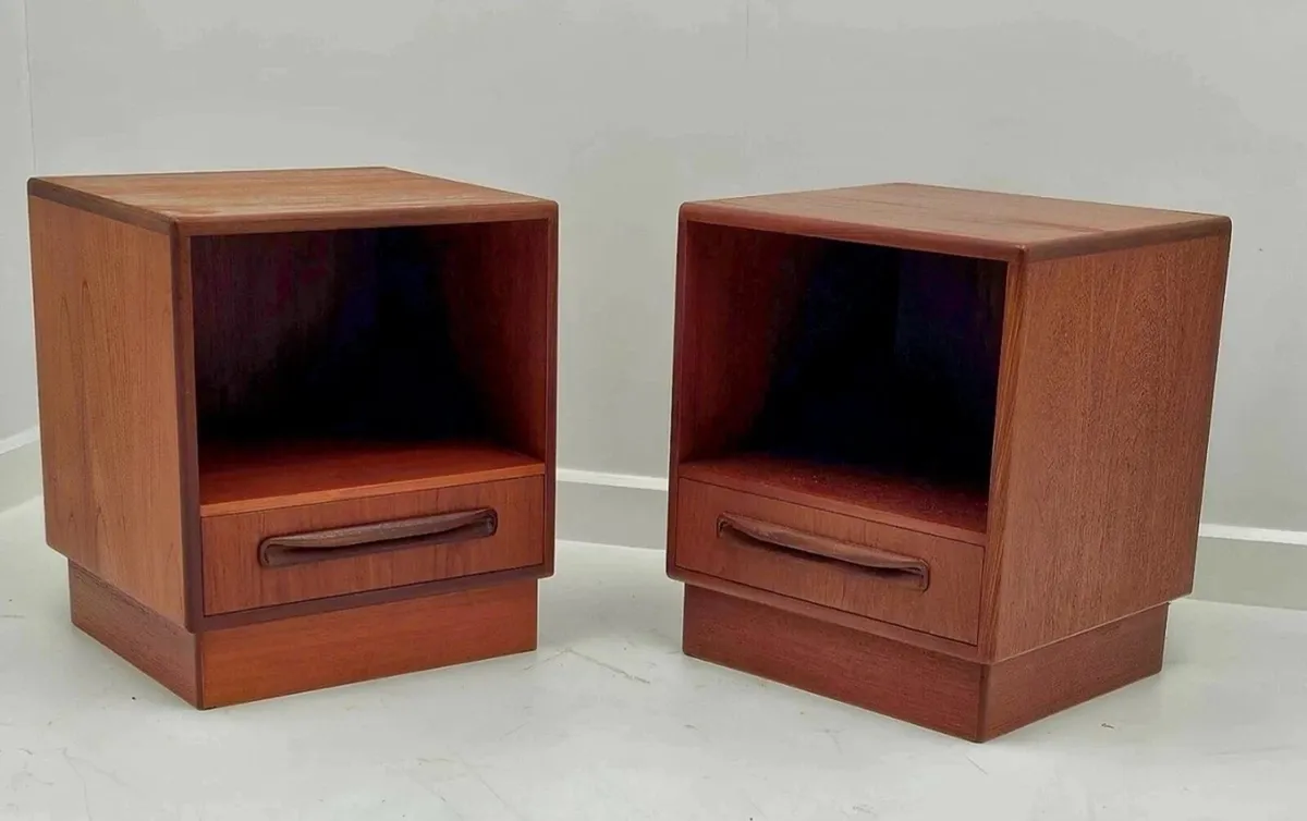 G plan Fresco bedside cabinets x 2