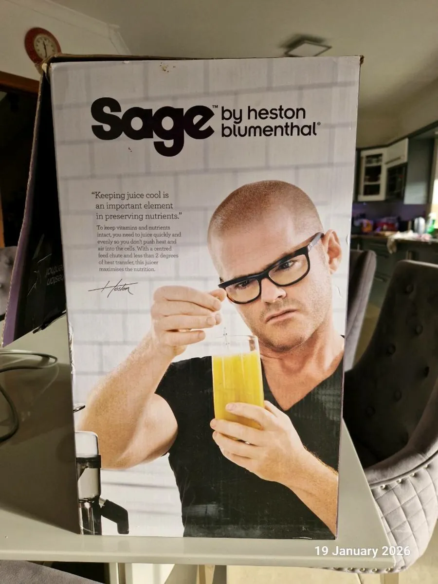 Sage Nutri Juicer Heston Blumenthal - Image 2