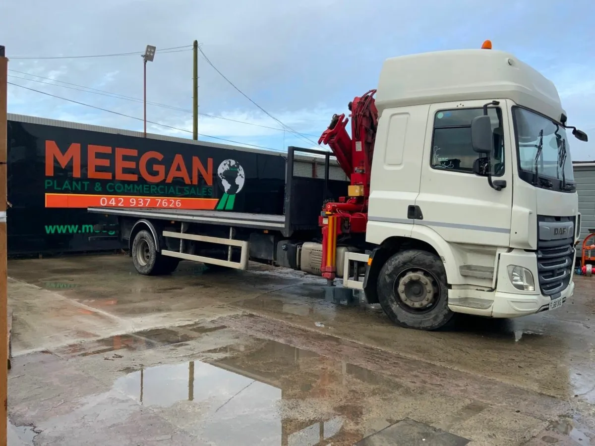 DAF CF 18 TON ON AIR   12 TON REMOTE HIAB. - Image 2