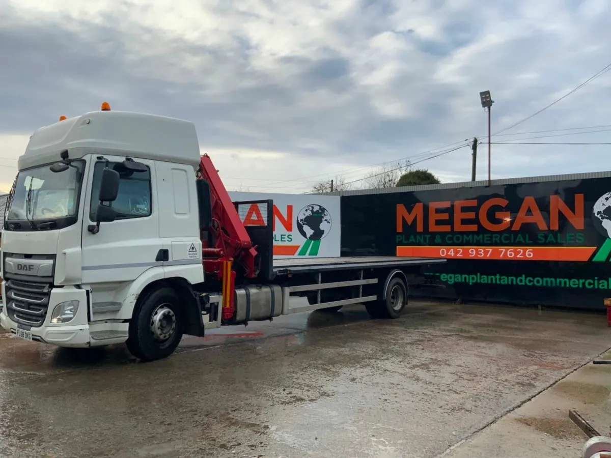 DAF CF 18 TON ON AIR   12 TON REMOTE HIAB. - Image 1