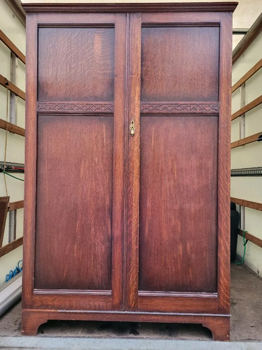 SUPPERB EDWARDIAN FITTED WARDROBE - Image 1