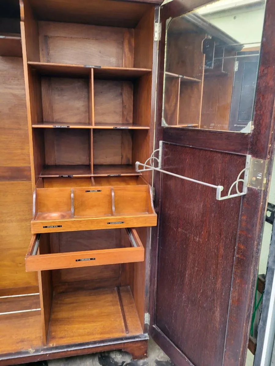 SUPPERB EDWARDIAN FITTED WARDROBE - Image 2