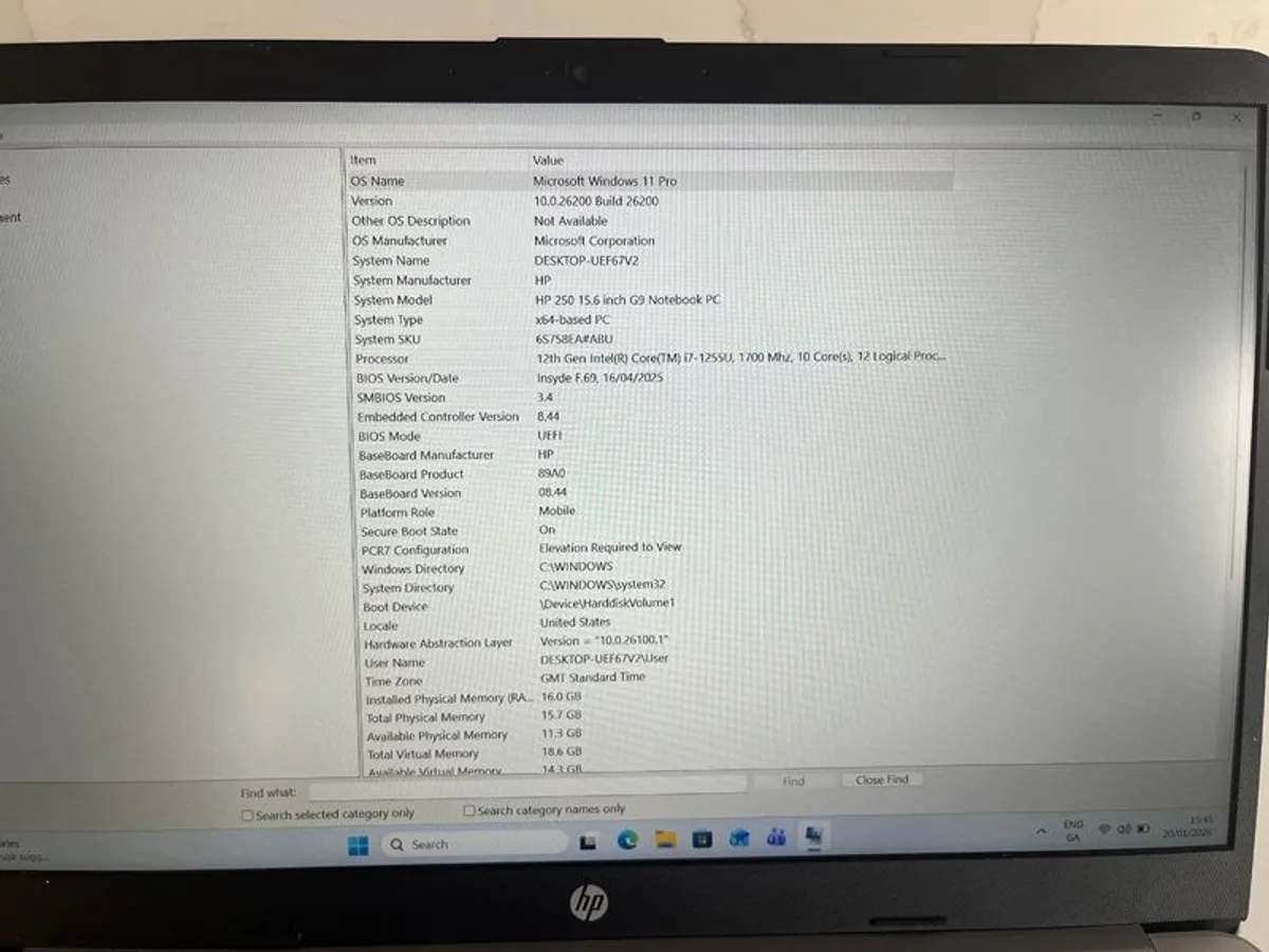 Hewlett Packard 250 i7 Laptop - Image 2