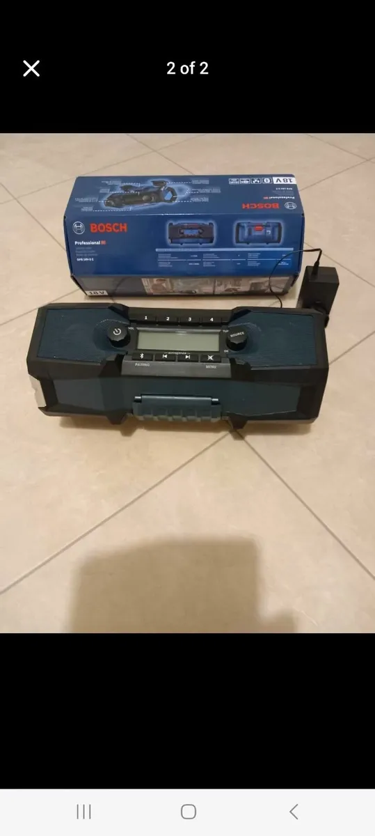 Bosch professional site radio - Image 2