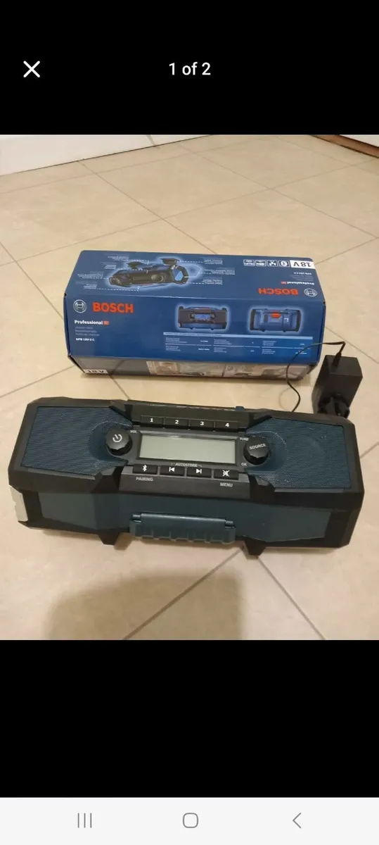 Bosch professional site radio - Image 1