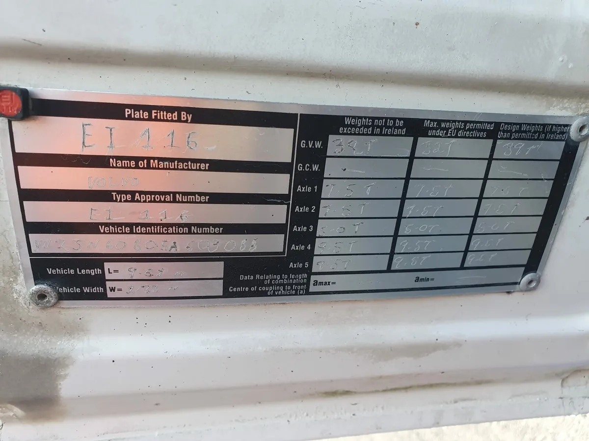 2005 Volvo FM 12 Tipper Truck - Image 2