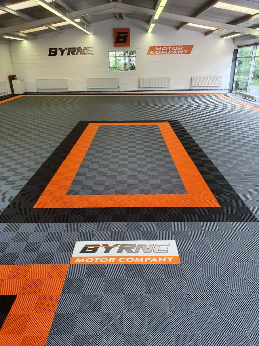 Tuff Tile Floor Tile Garage Retail Showroom Detail - Image 3