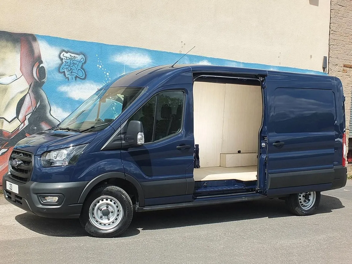 2023 Ford Transit Medium Roof Panel Van - Image 1