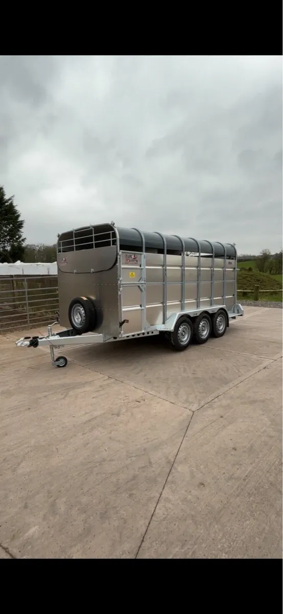 TuffMac 14x6 Livestock Trailer - Image 1