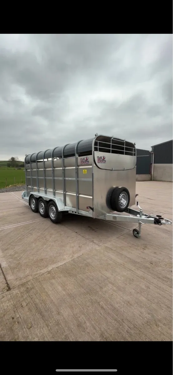 TuffMac 14x6 Livestock Trailer - Image 2
