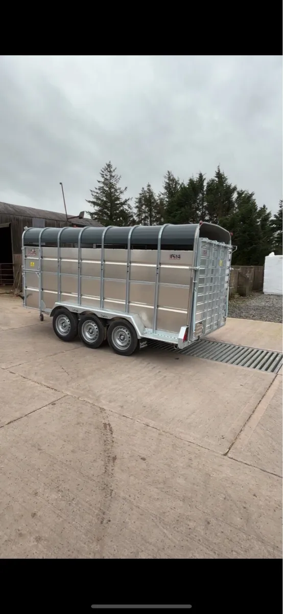 TuffMac 14x6 Livestock Trailer - Image 3