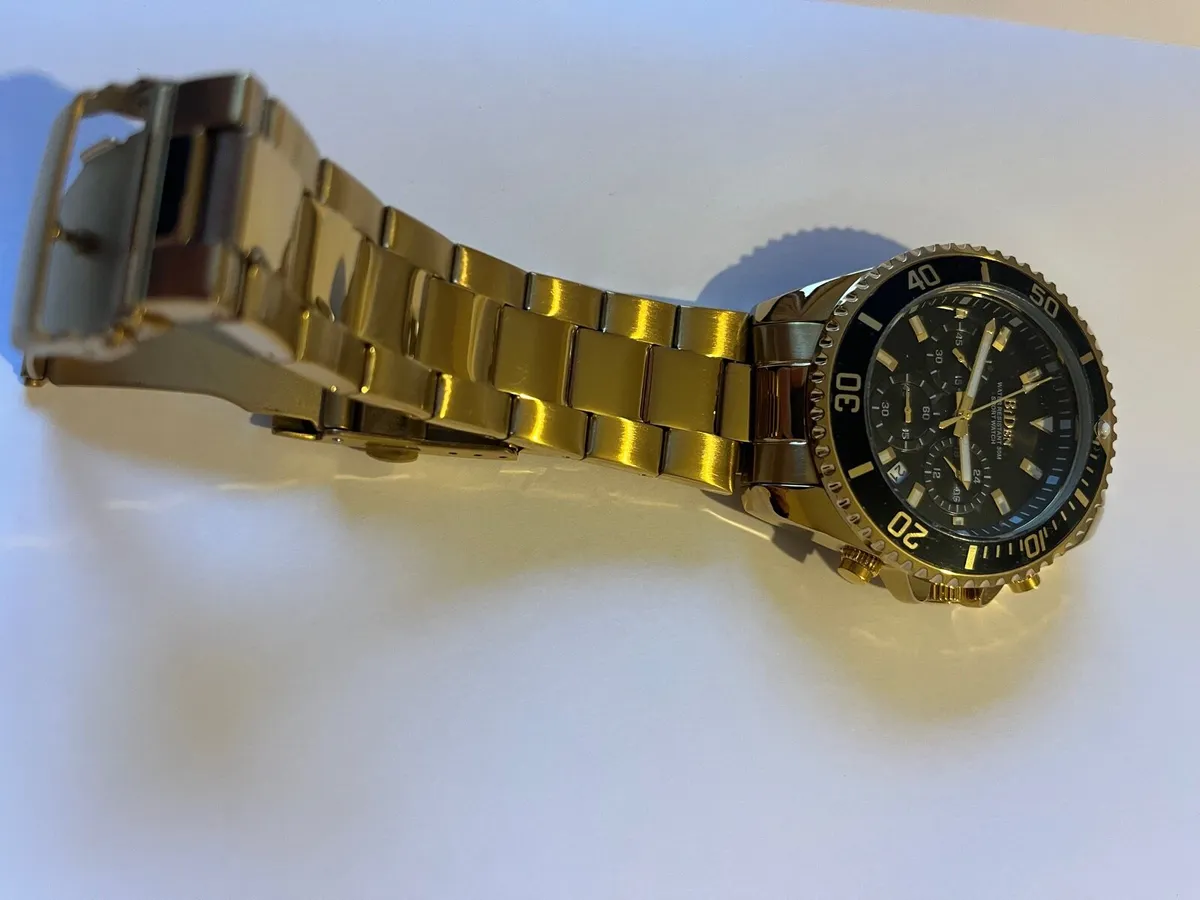 Biden Men’s dress gold watch - Image 4