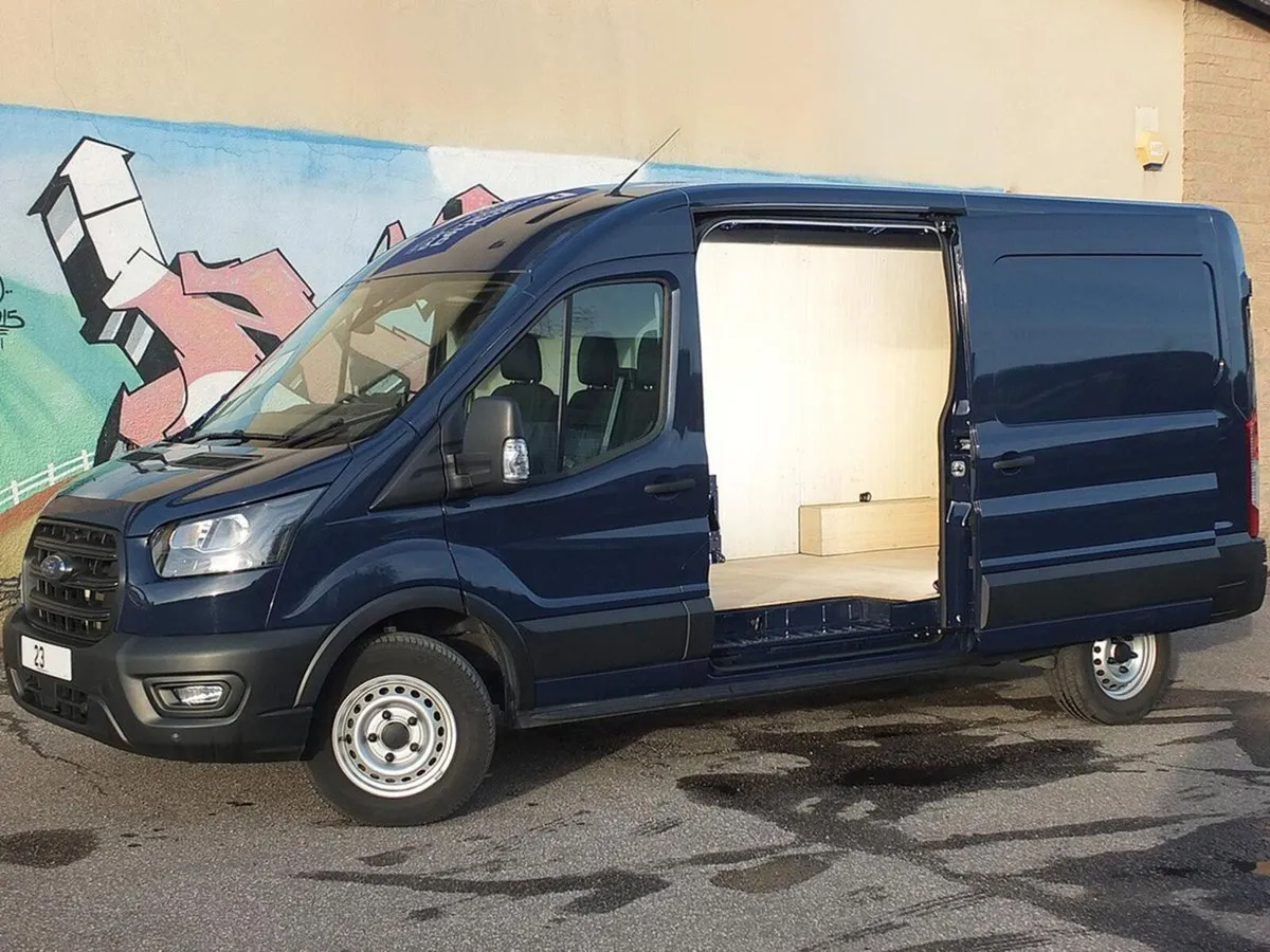 2023 Ford Transit Medium Roof Panel Van - Image 1