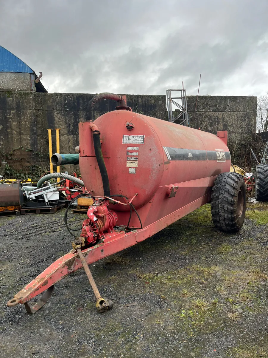 Hi spec 1600 gallon second hand tank - Image 1