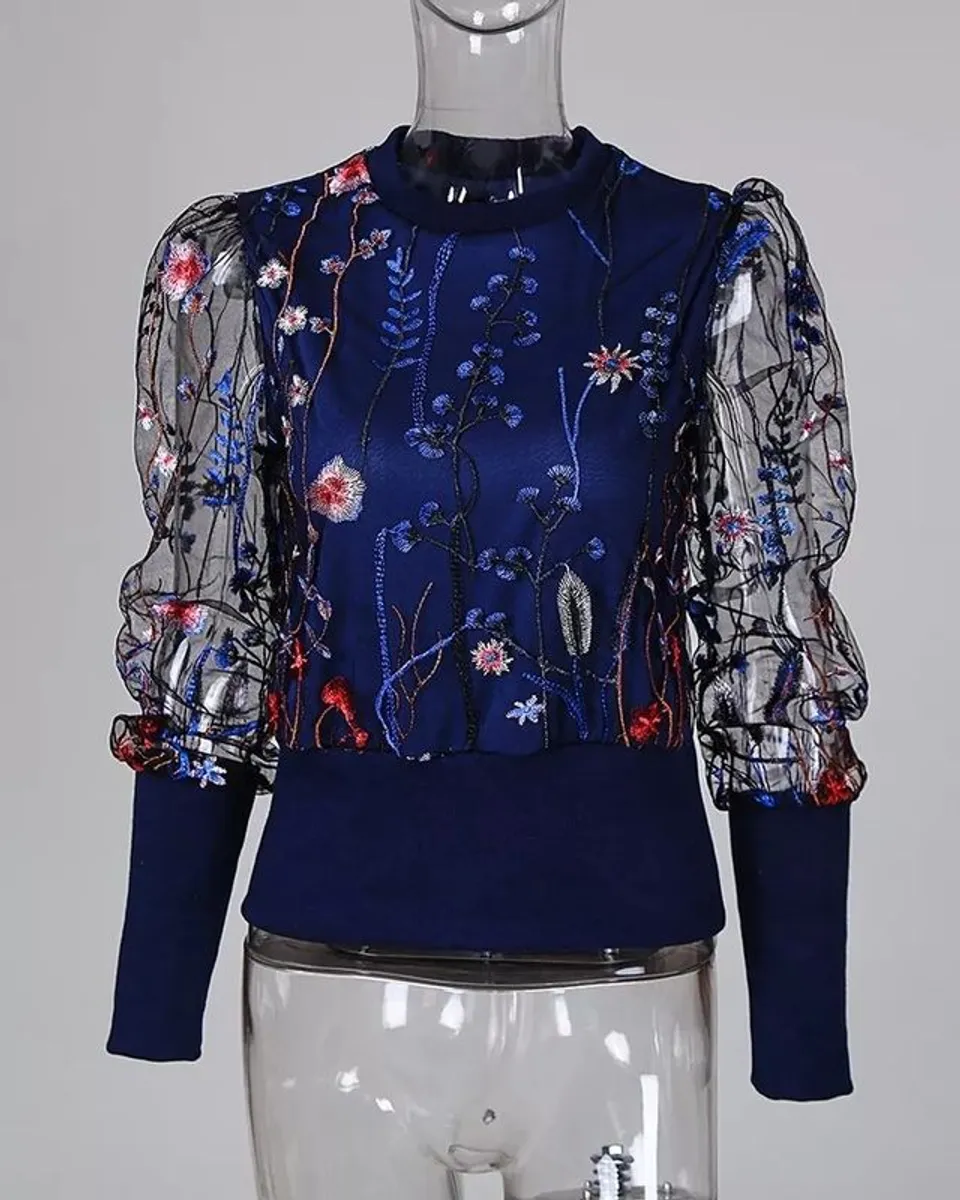 Flower Fashion Women's Blouse/ Top - Image 2