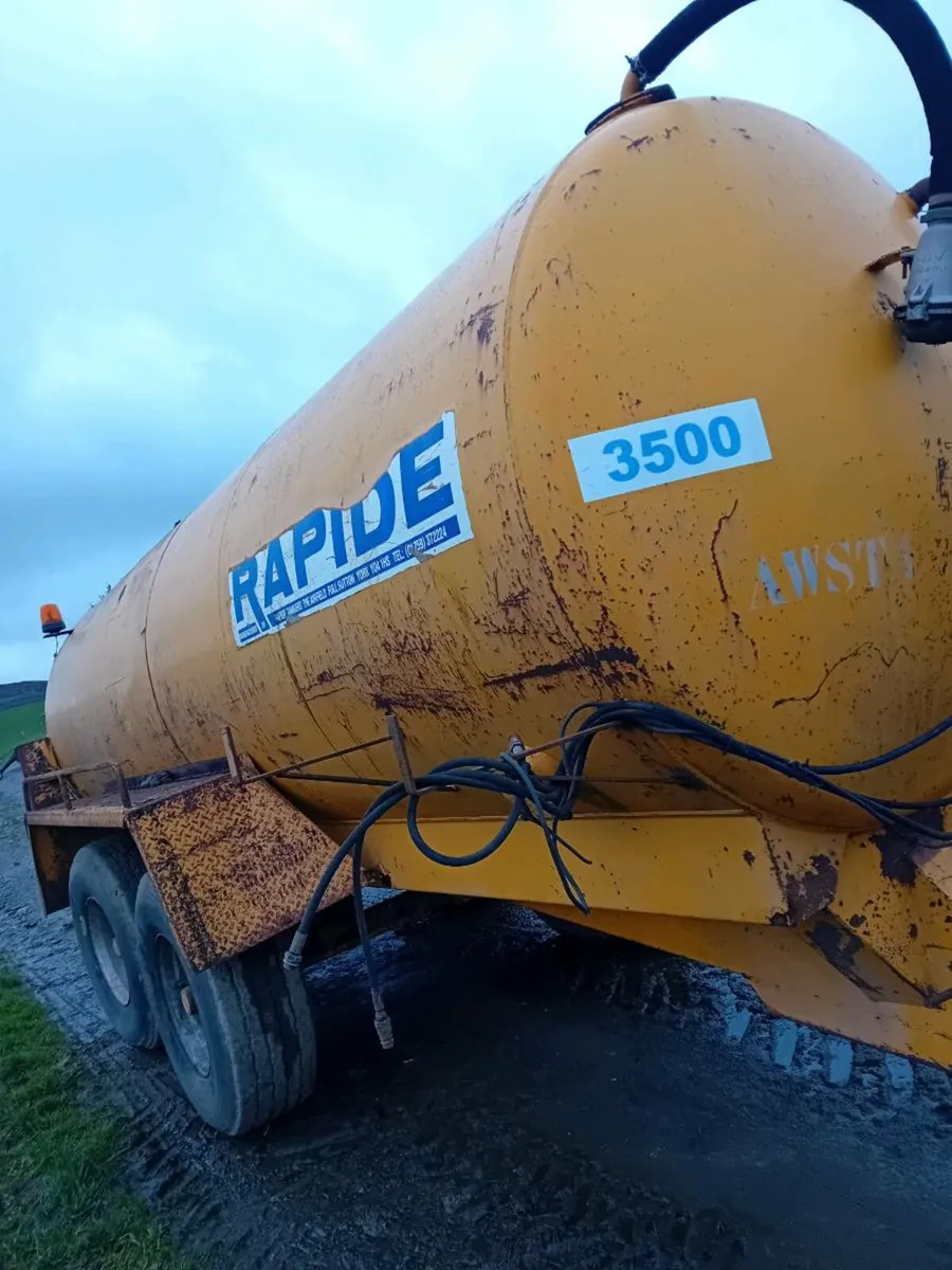 3500 gallon slurry tanker steering axle - Image 1