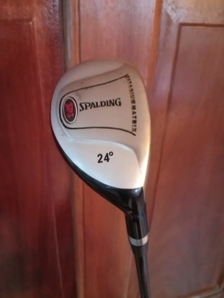 Mens Spalding Full Golf Set & Bag As New - Image 3