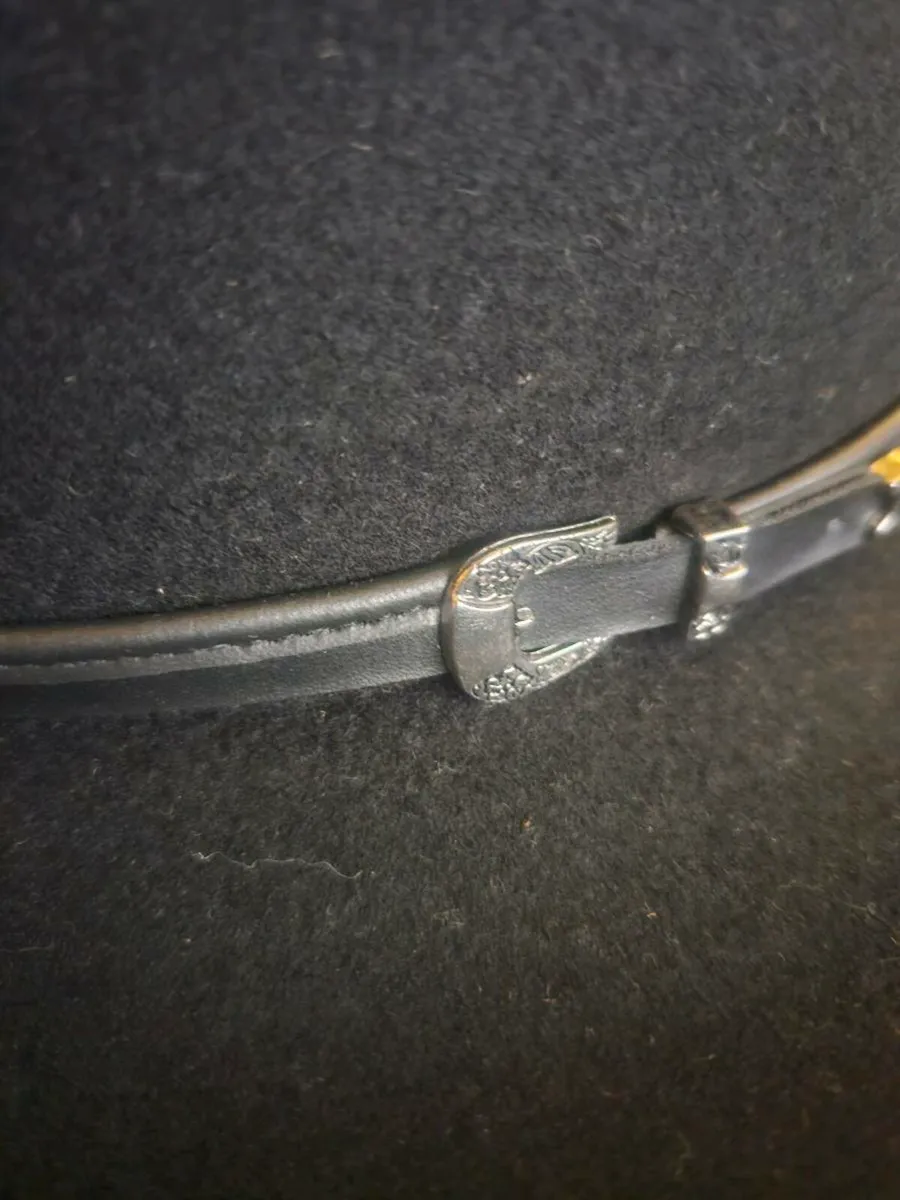 Stetson Seneca Black 4X Buffalo Wool Hat Size 7 - Image 4