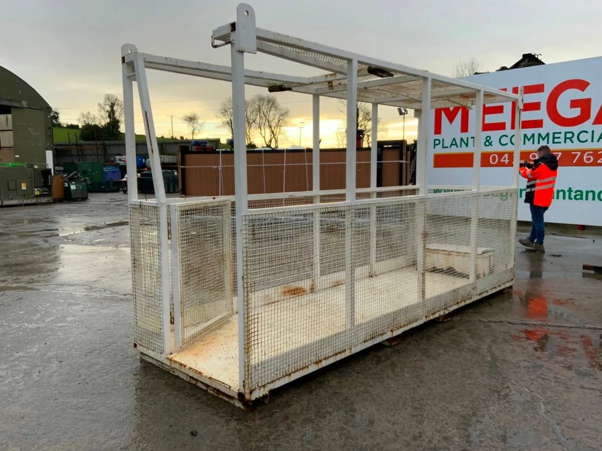 13ft MAN BASKET / SAFETY CAGE. - Image 4
