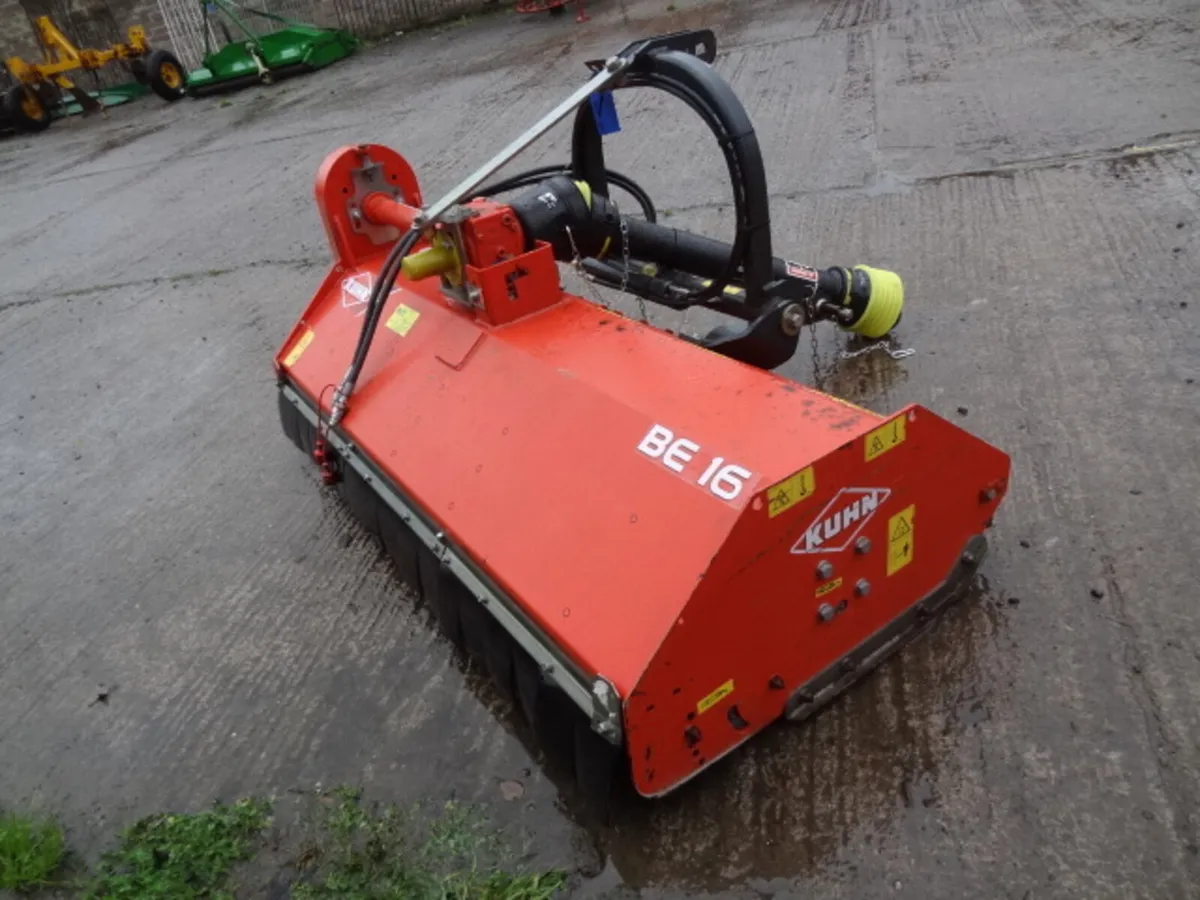 Kuhn BE16 Mounted Flail Mower Mulcher Topper - Image 4