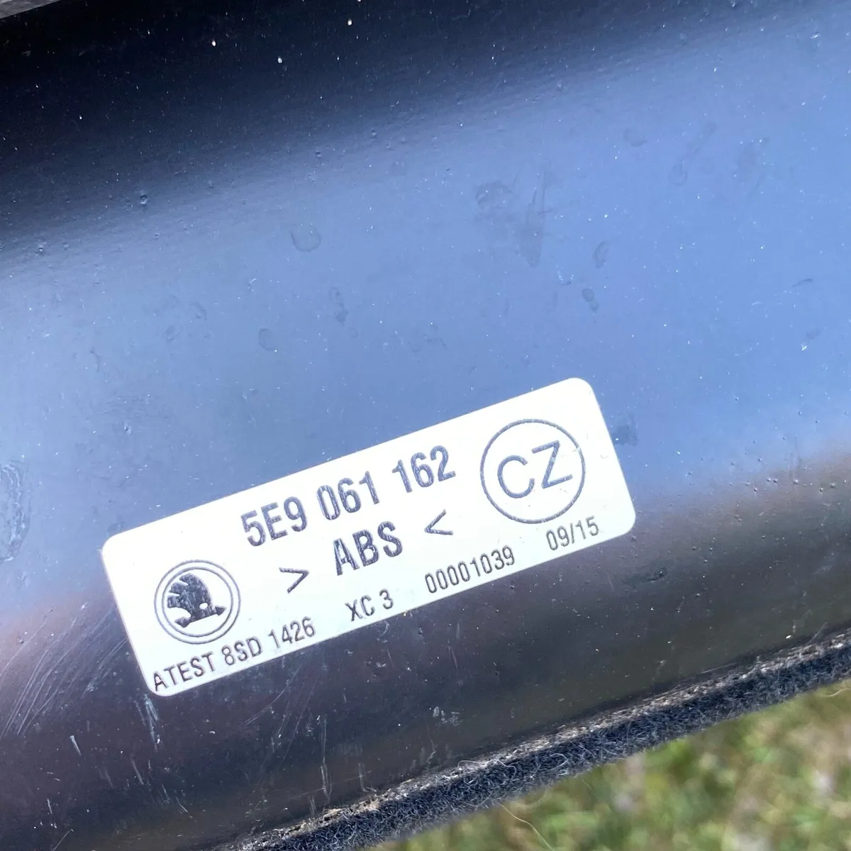 Skoda Octavia Boot Dish Liner Tray - Image 2