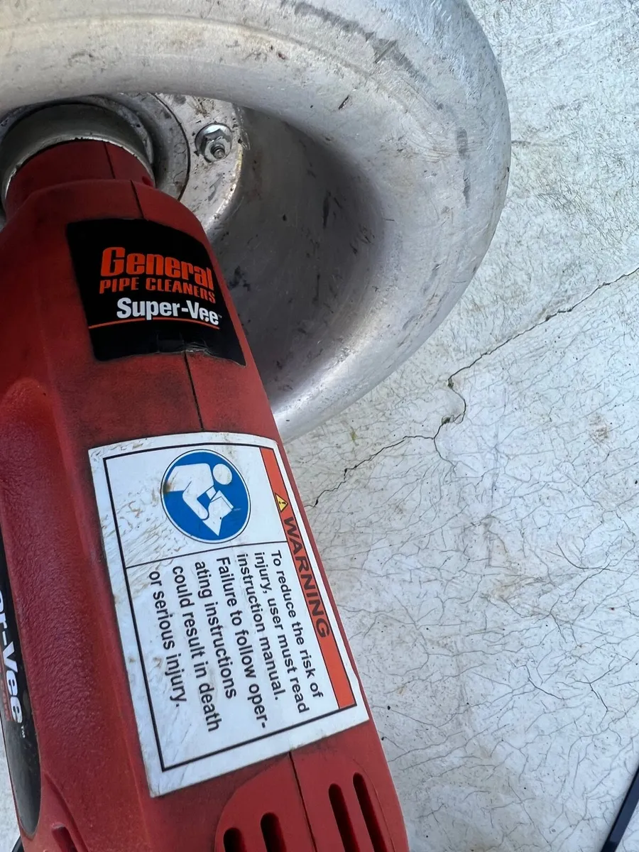 Drain cleaner drain snake, electric handheld. - Image 4