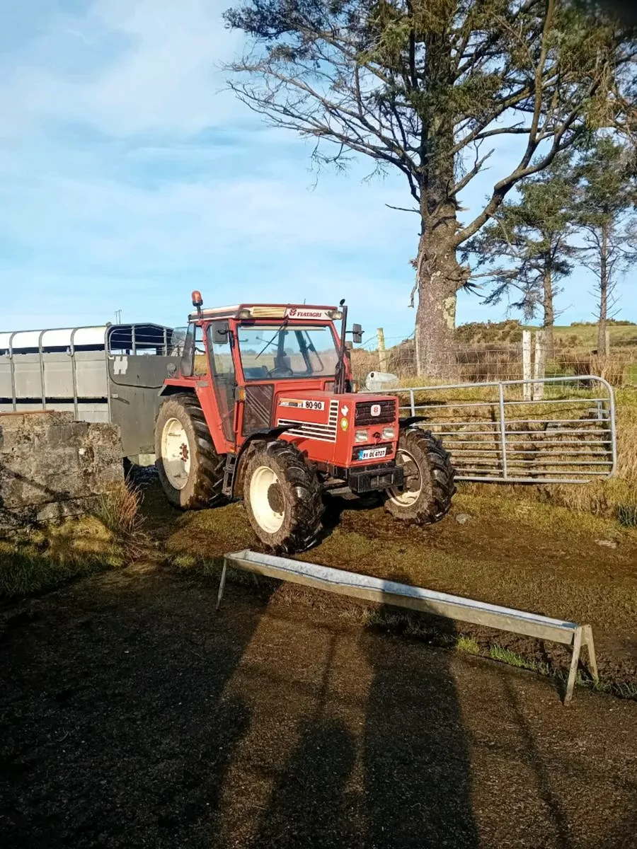 Fiat 80 90 4 wheel drive 40km box - Image 1