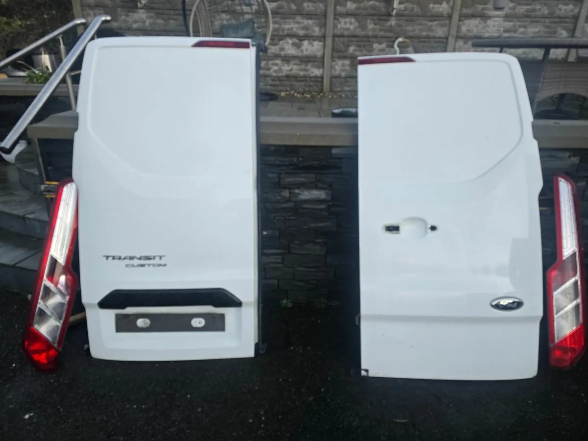 Transit custom rear doors