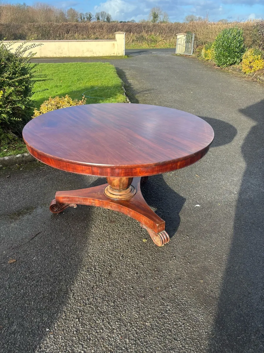 Mahogany Table - Image 2