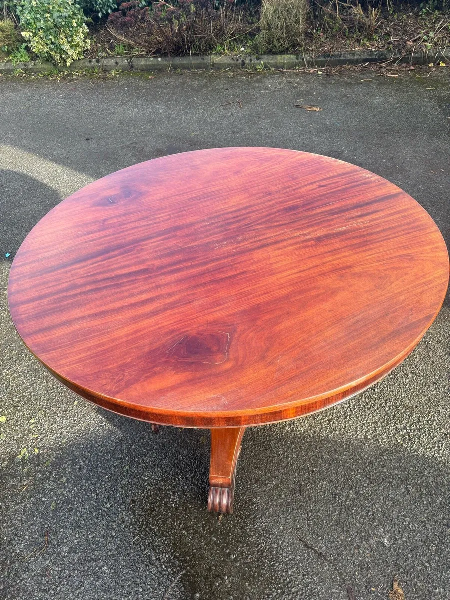 Mahogany Table - Image 1