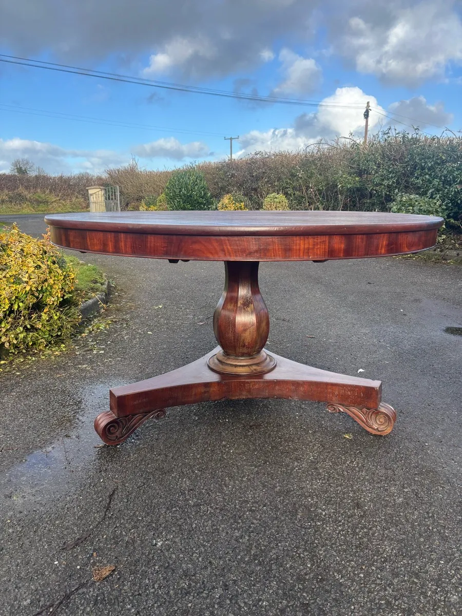 Mahogany Table - Image 3