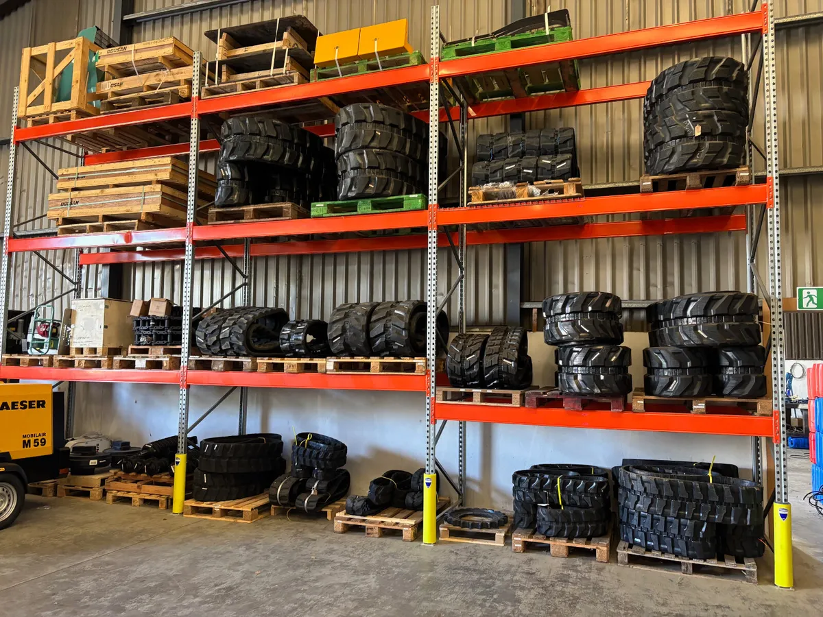 Kubota Rubber Tracks & all undercarriage parts - Image 2