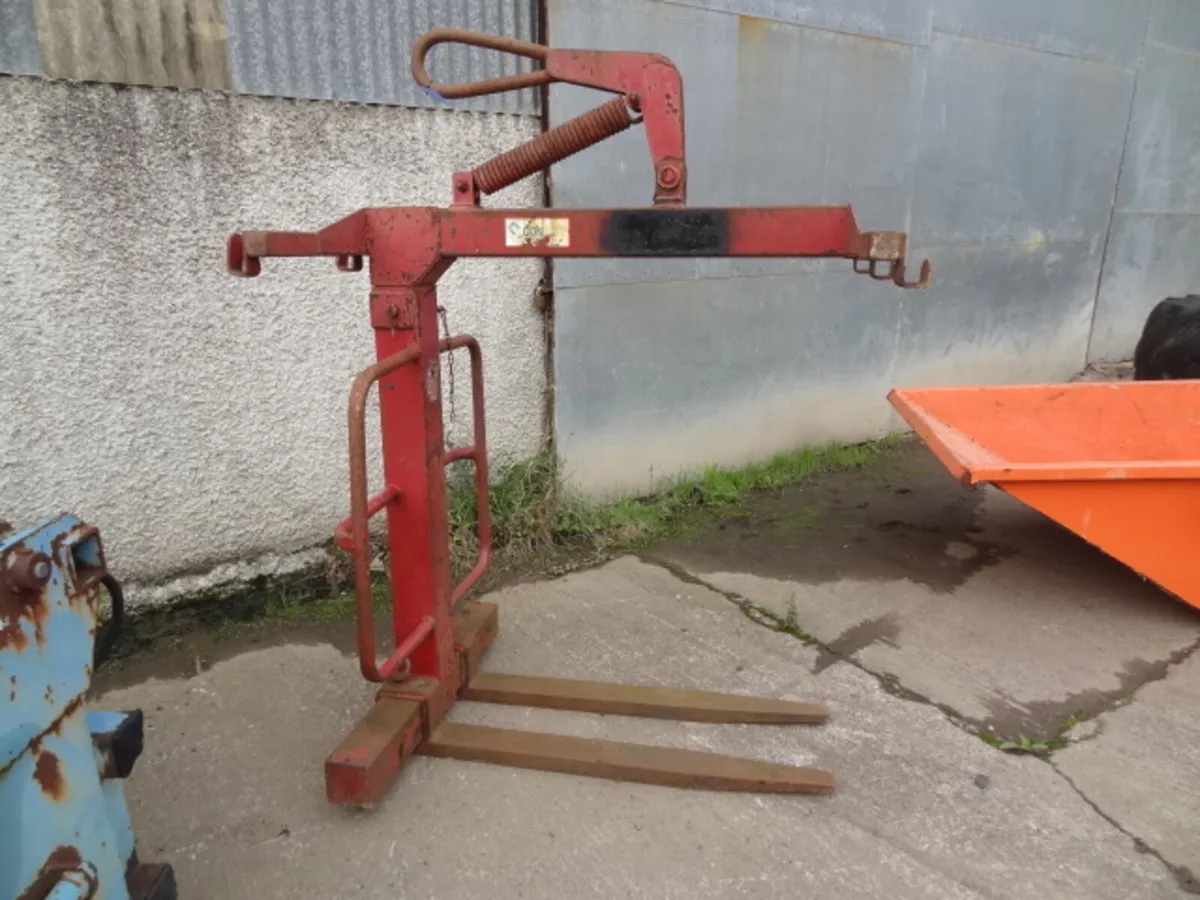 Conquip Hiab Crane Pallet Forks - Image 1