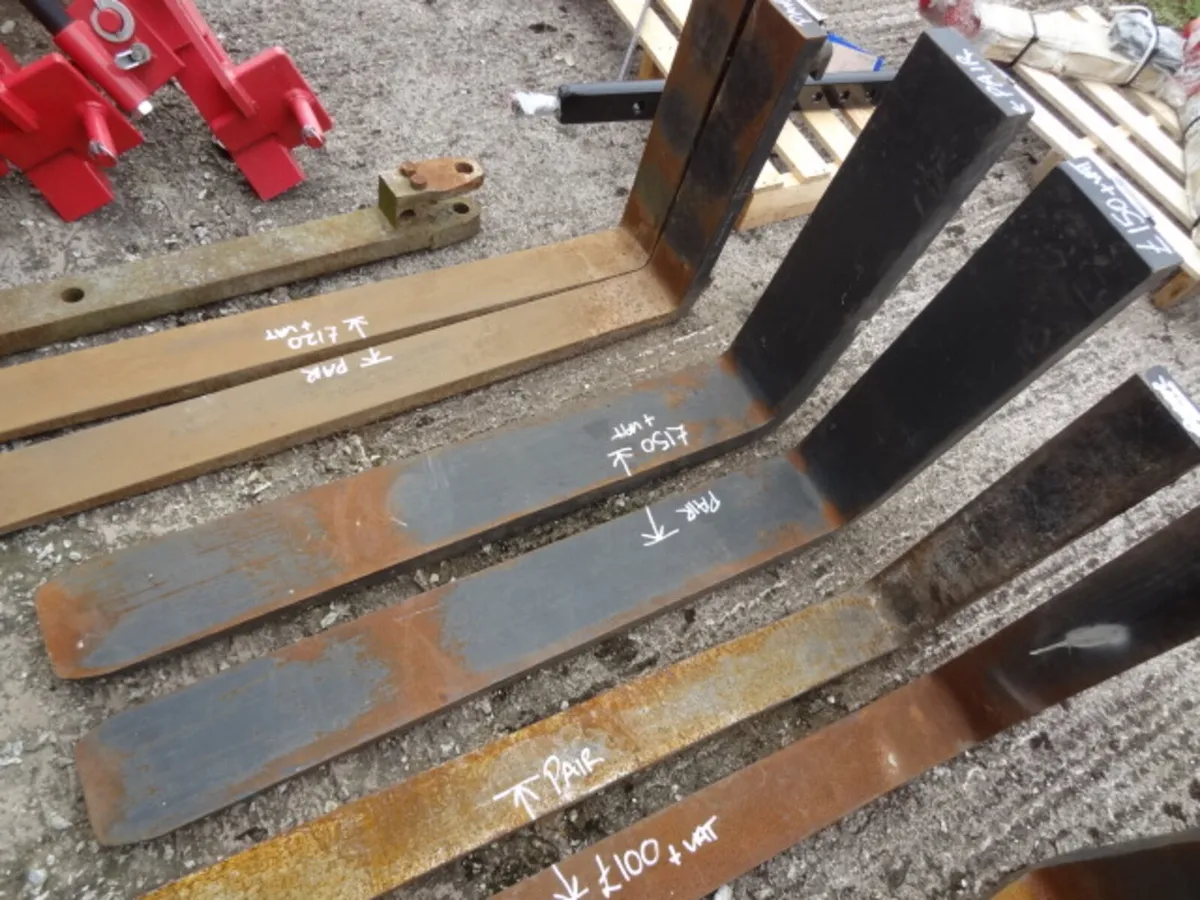 Pairs of Pallet Forks - Image 2