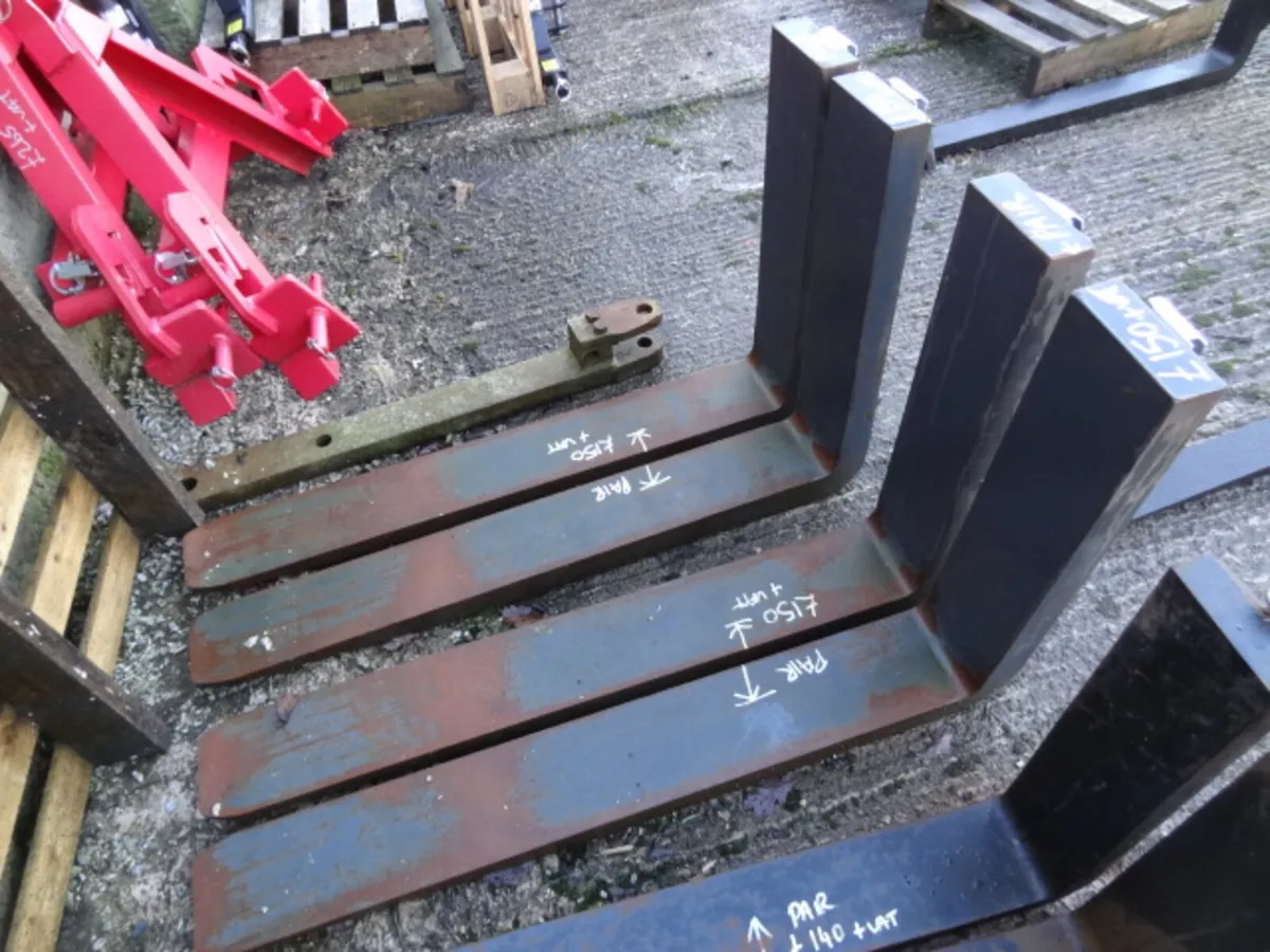 Pairs of Pallet Forks - Image 1