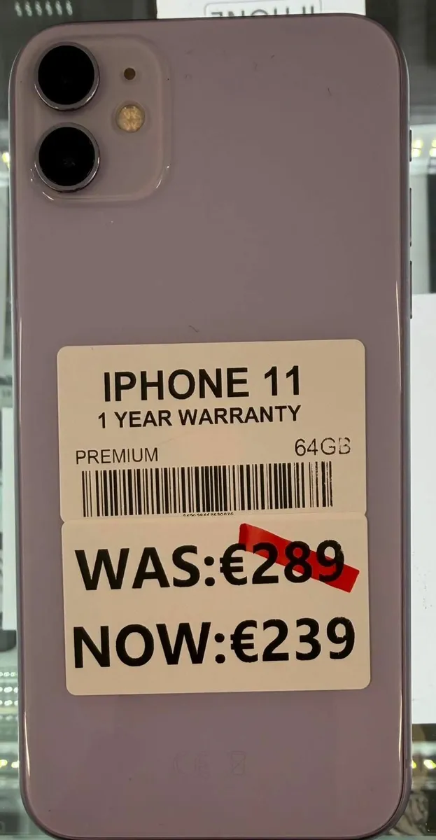 🔥IPHONE 11 ,1YEAR WARRANTY 64GB - Image 1