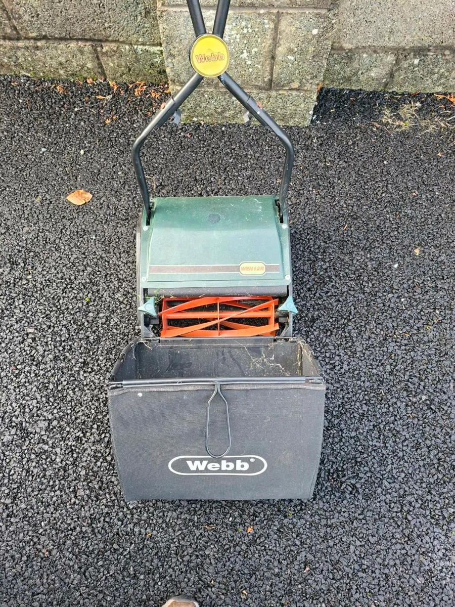 Webb  push  cylinder  lawnmower - Image 2