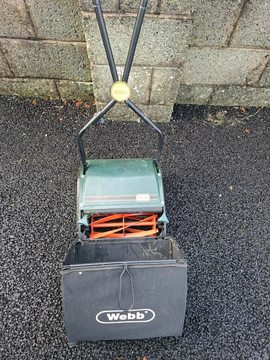 Webb  push  cylinder  lawnmower - Image 3