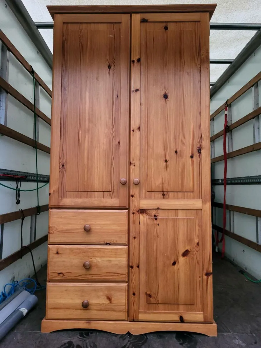 Pine wardrobe - Image 2