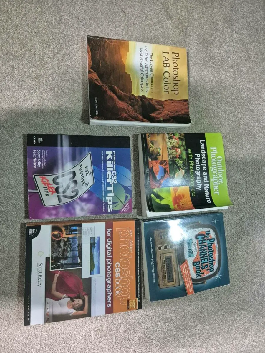 Photoshop and lightroom books - Image 1