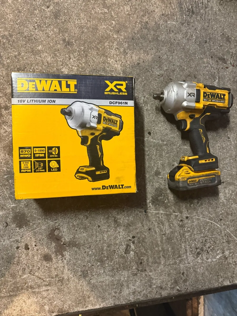 DeWalt High torque impact wrench - Image 4