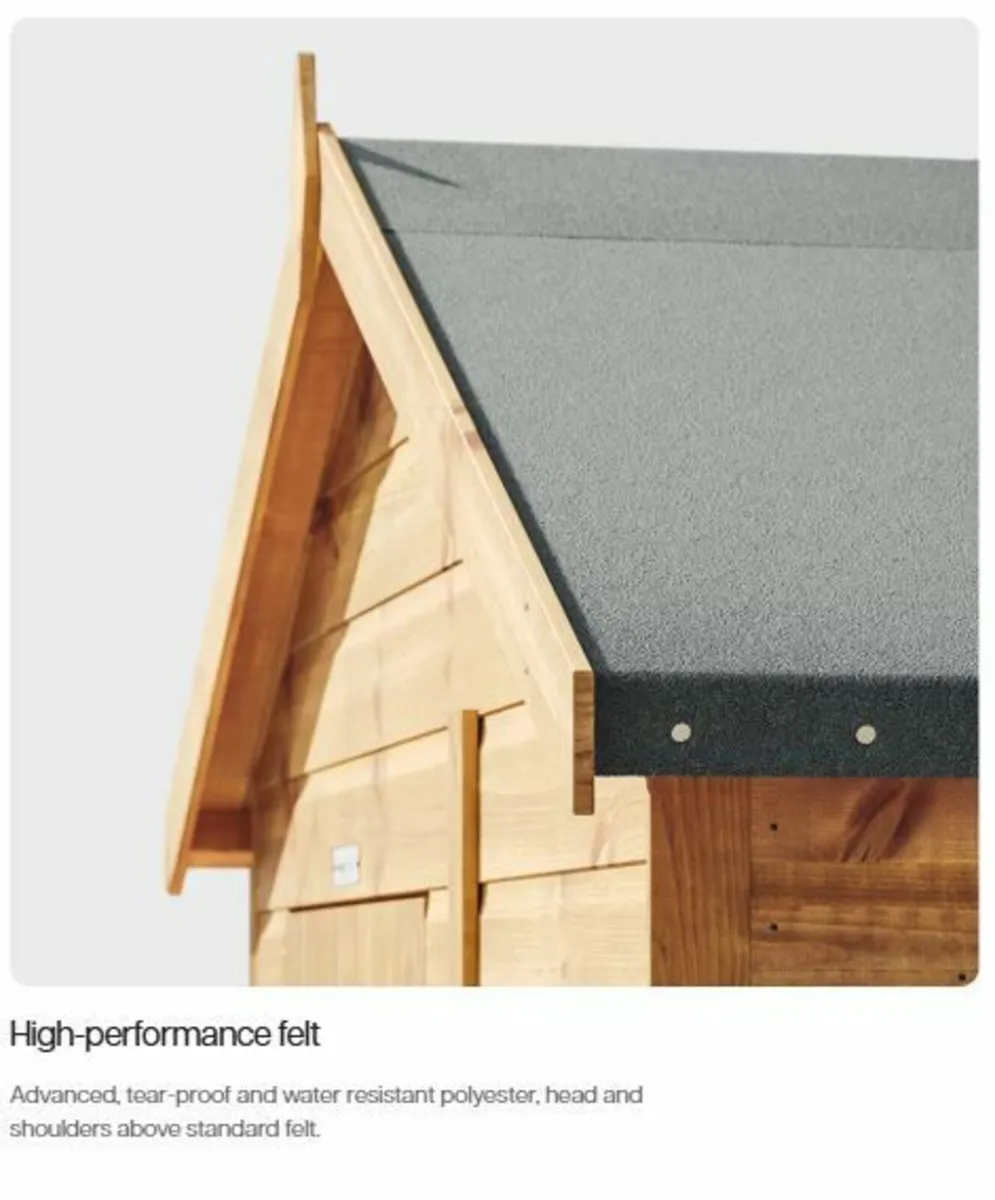 8×6 Deluxe 🌿 T&G Apex Timber Garden Shed – - Image 4