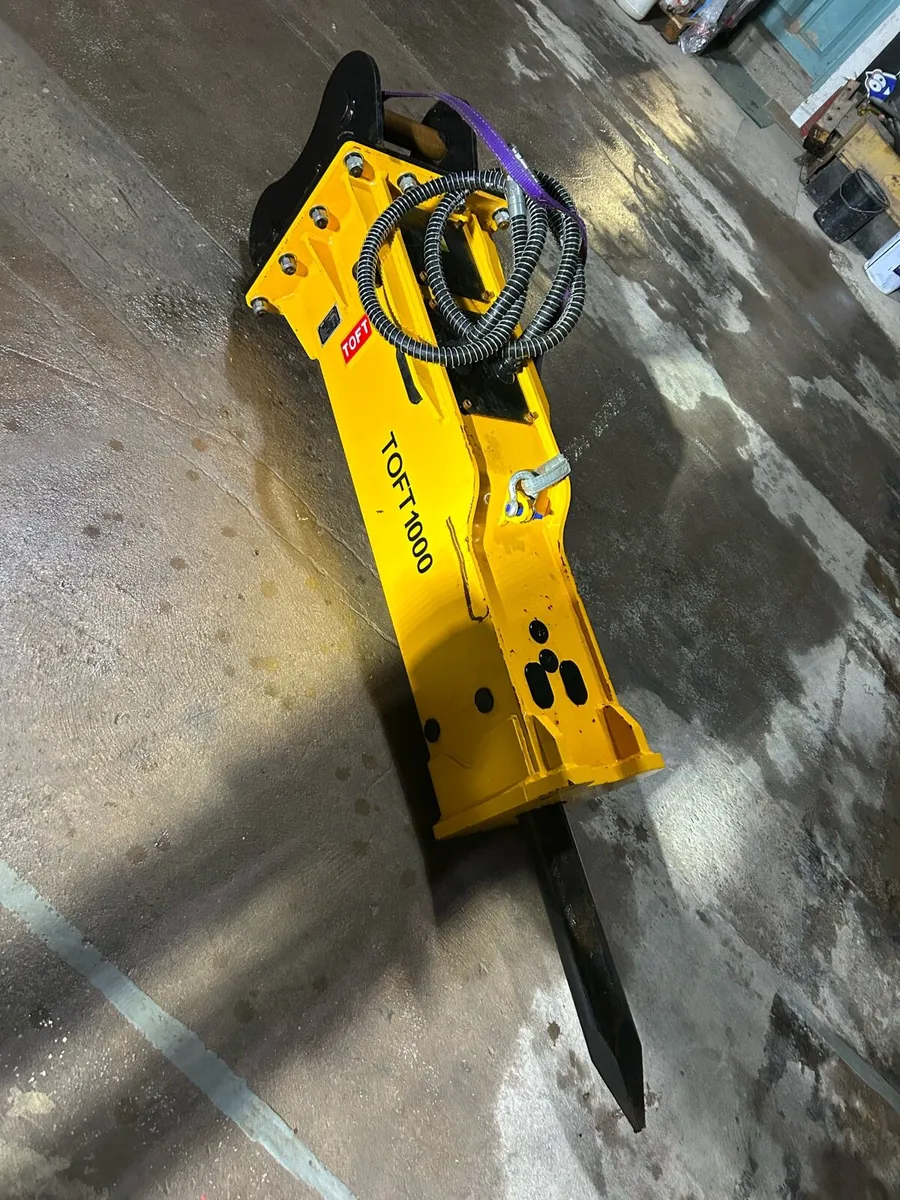 Toft 1000 Rock breaker 13ton - Image 1