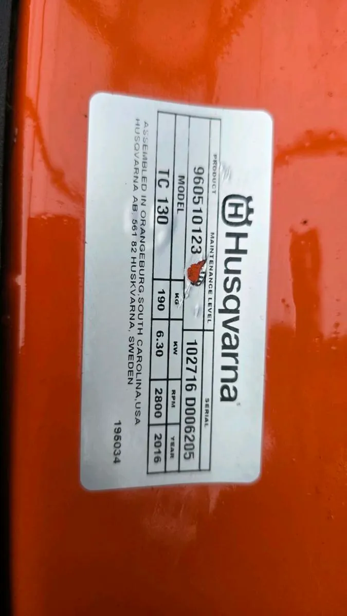 Husqvarna tractor mower - Image 4