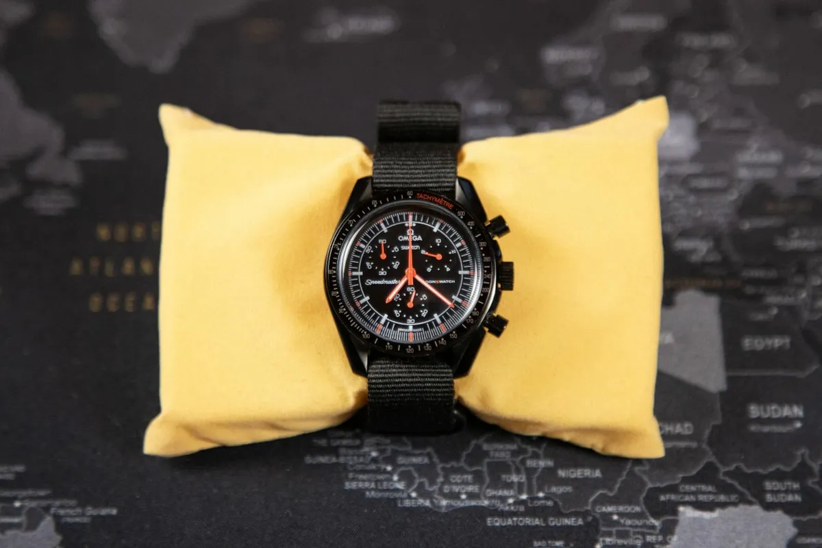 Omega Swatch MoonSwatch Custom Metal Case Mod - Image 1